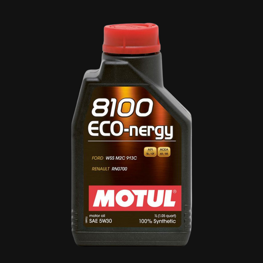 Motul 1L Synthetic Engine Oil 8100 5W30 ECO-NERGY - Ford 913C